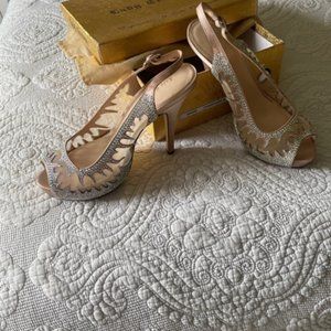 Evening  Rhinestone Platform Shoes